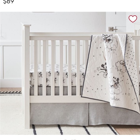 Pottery Barn Crib Skirt - Picture 1 of 2